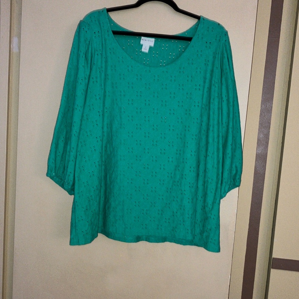 Green Women's Top